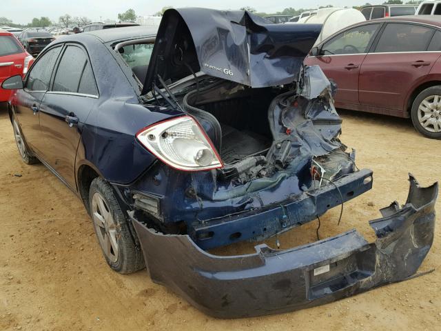 1G2ZF57B184264699 - 2008 PONTIAC G6 VALUE L BLUE photo 3