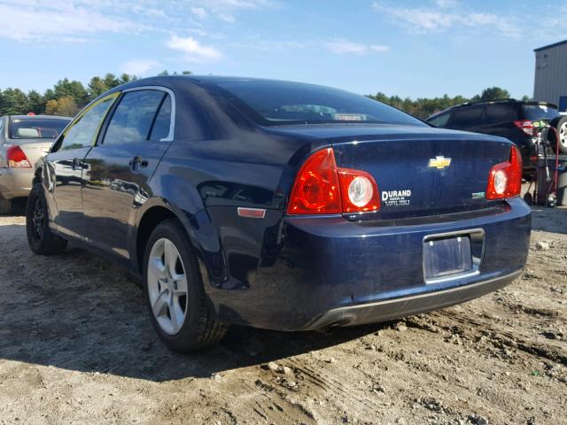 1G1ZA5E0XAF284447 - 2010 CHEVROLET MALIBU LS 蓝色 照片 3