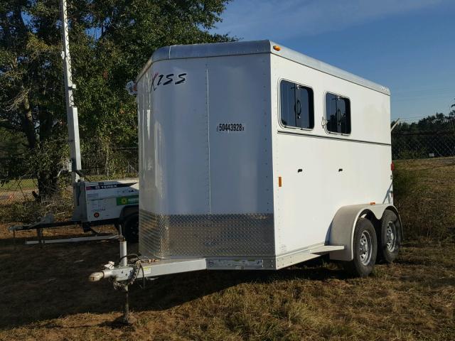 4LAEH1127C5057187 - 2012 CARGO TRAILER WHITE photo 2