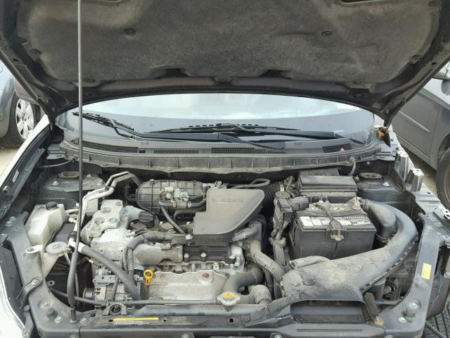 JN8AS58V18W125940 - 2008 NISSAN ROGUE S GRAY photo 7