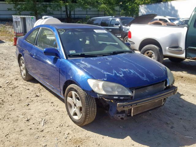 1HGEM221X5L024213 - 2005 HONDA CIVIC DX V BLUE photo 1