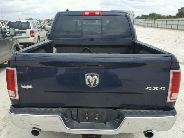 1C6RR7NT1HS534852 - 2017 RAM 1500 LARAM BLUE photo 6