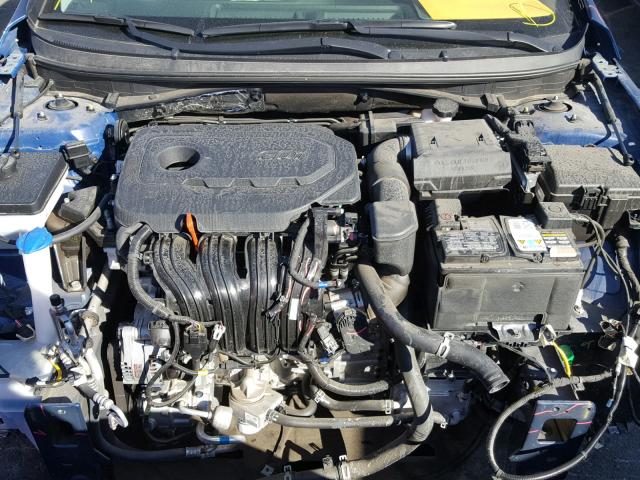 5NPE34AF8JH636399 - 2018 HYUNDAI SONATA SPO BLUE photo 7