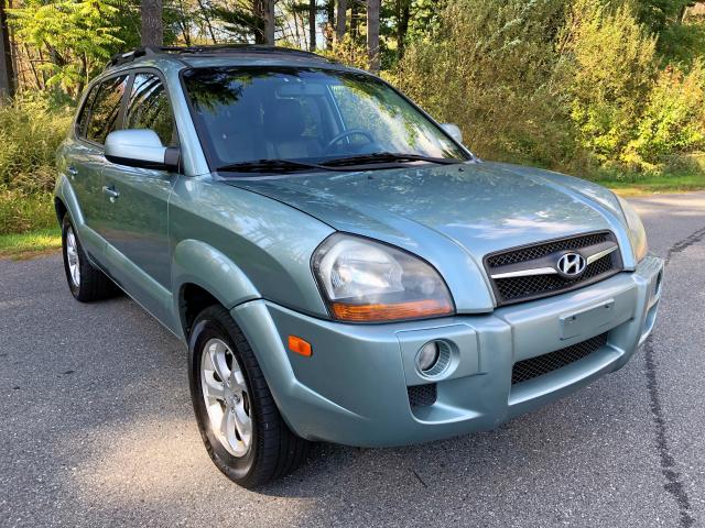 KM8JN72D39935173 - 2009 HYUNDAI TUCSON SE TURQUOISE photo 1