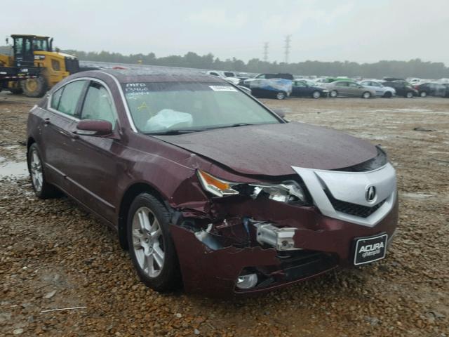 19UUA8F25AA023051 - 2010 ACURA TL MAROON photo 1