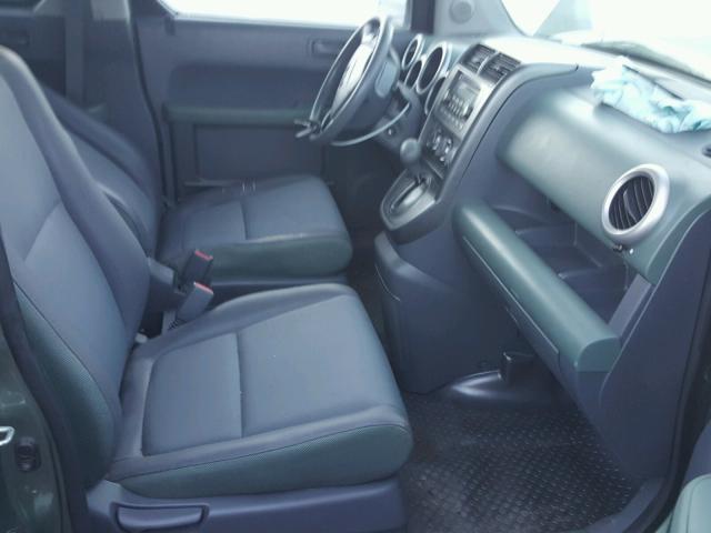 5J6YH28584L030837 - 2004 HONDA ELEMENT EX GREEN photo 5