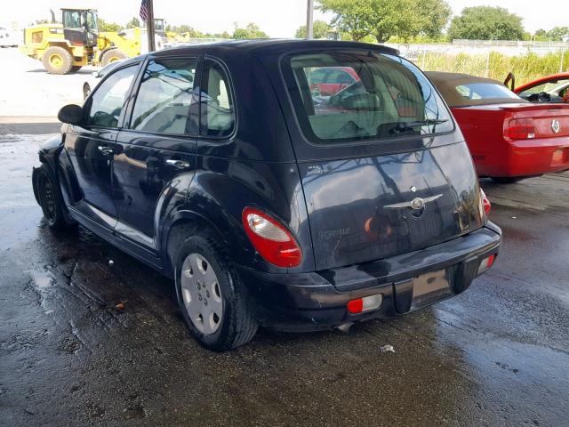 3A8FY48B78T113080 - 2008 CHRYSLER PT CRUISER BLACK photo 3