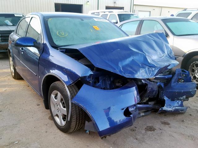 1G1AL55F577336565 - 2007 CHEVROLET COBALT LT BLUE photo 1