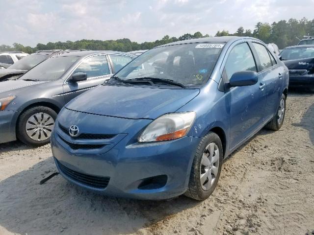 JTDBT923471127544 - 2007 TOYOTA YARIS BLUE photo 2