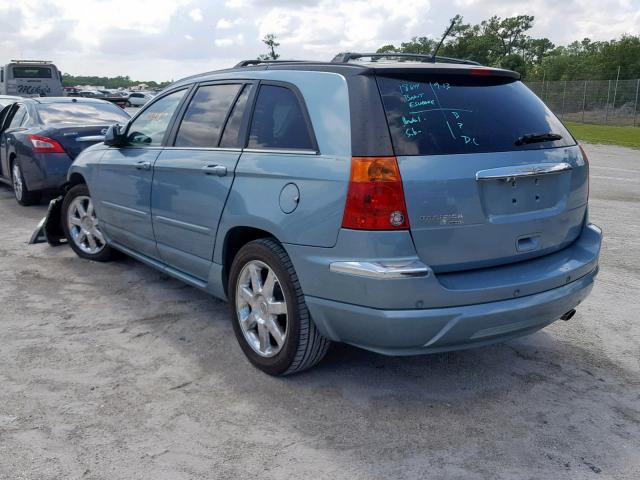 2A8GM78X98R118510 - 2008 CHRYSLER PACIFICA L BLUE photo 3