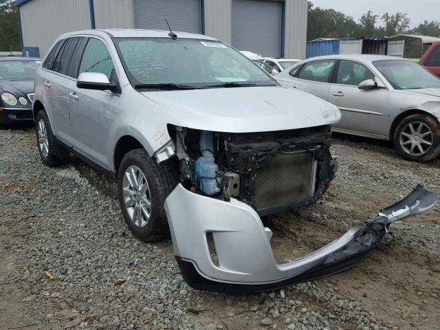 2FMDK4KC5EBA38853 - 2014 FORD EDGE LIMIT SILVER photo 1