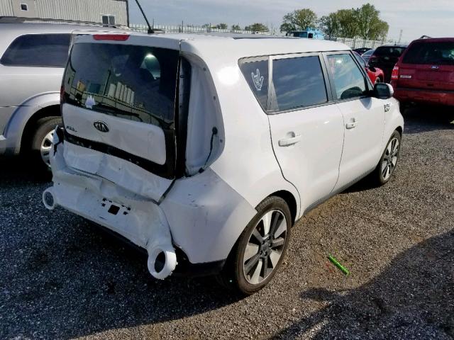 KNDJX3A54E7034713 - 2014 KIA SOUL ! WHITE photo 4