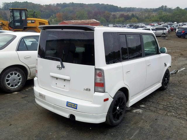 JTLKT324254023124 - 2005 TOYOTA SCION XB 白色 照片 4