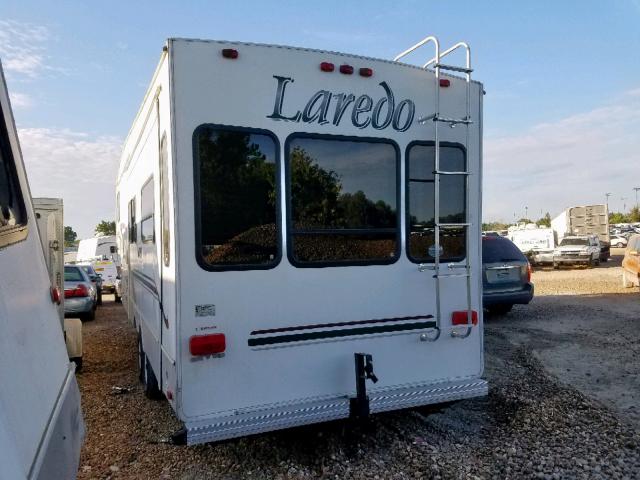 4YDF27R214J456197 - 2004 KEYSTONE LAREDO WHITE photo 3