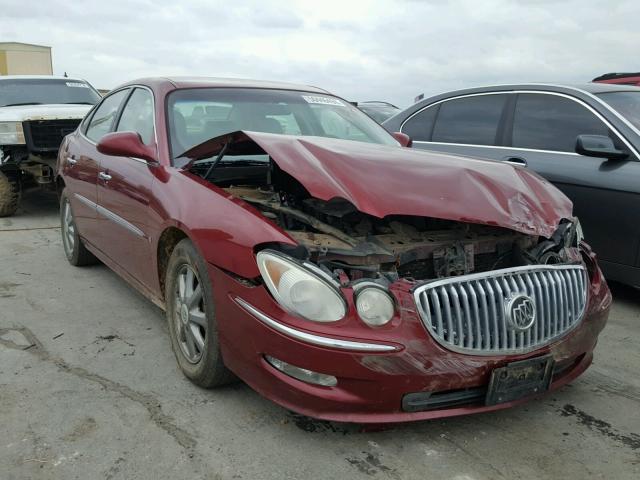 2G4WD582391125315 - 2009 BUICK LACROSSE C RED photo 1