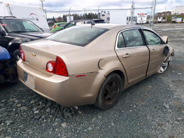 1G1ZG57B28F282134 - 2008 CHEVROLET MALIBU LS 金色 照片 4