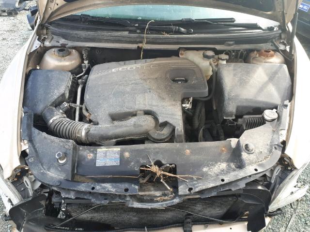 1G1ZG57B28F282134 - 2008 CHEVROLET MALIBU LS 金色 照片 7