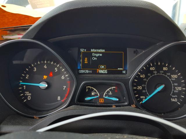 1FMCU0F79HUD59479 - 2017 FORD ESCAPE S GRAY photo 8