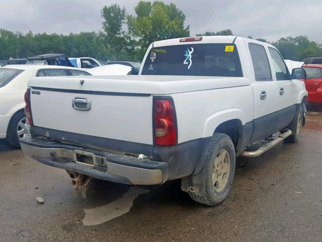 2GCEK13T151250905 - 2005 CHEVROLET SILVERADO WHITE photo 4