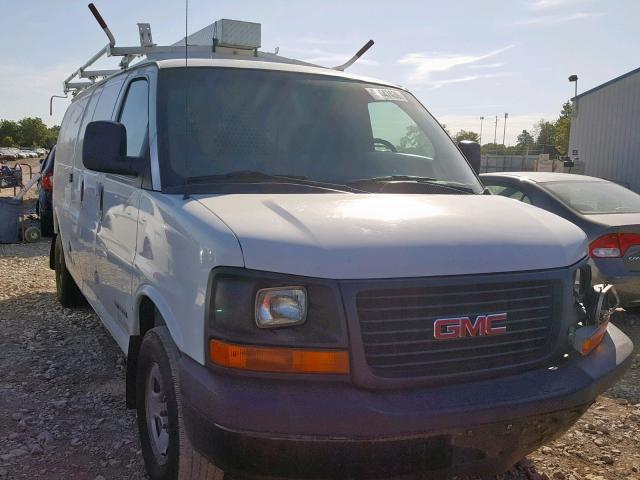 1GTHG39U941225300 - 2004 GMC SAVANA G35 WHITE photo 2