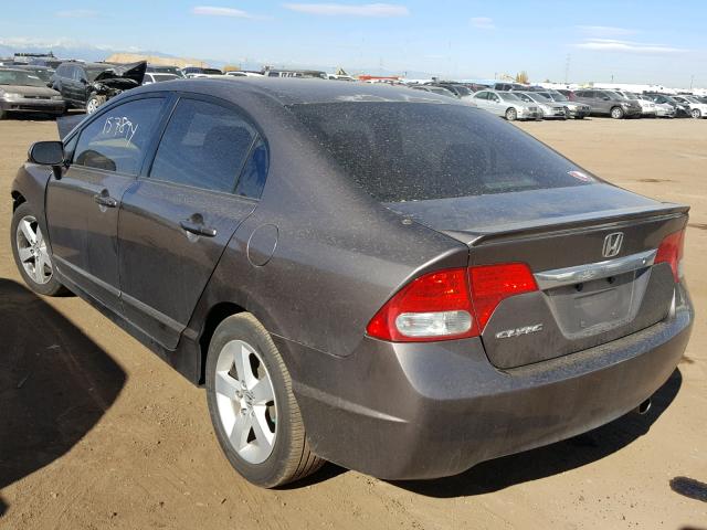 2HGFA1F60AH503423 - 2010 HONDA CIVIC GRAY photo 3