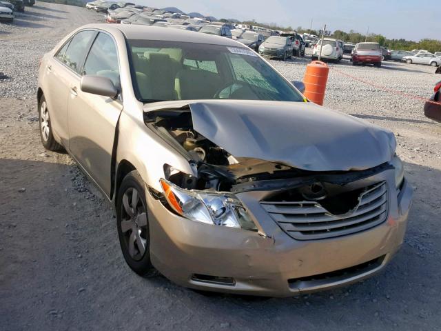 4T1BK46K77U051416 - 2007 TOYOTA CAMRY LE GOLD photo 1