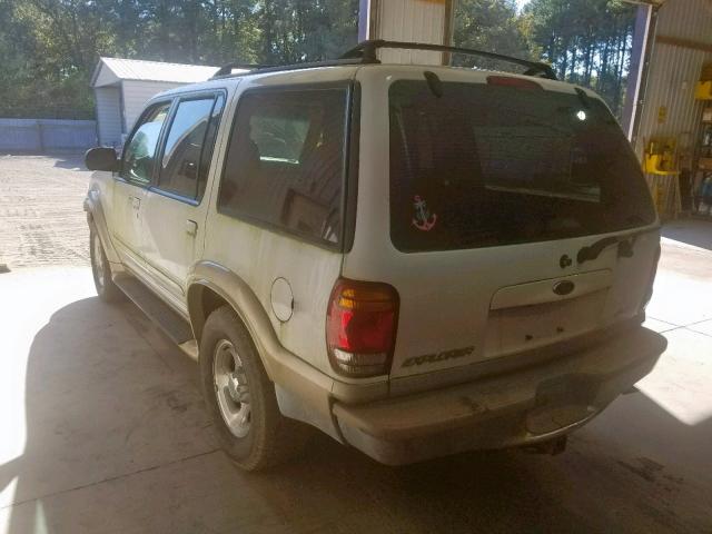 1FMDU74E0YZA65356 - 2000 FORD EXPLORER E WHITE photo 3