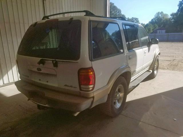 1FMDU74E0YZA65356 - 2000 FORD EXPLORER E WHITE photo 4