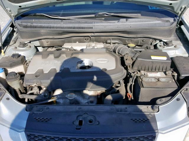 KNADE123666141335 - 2006 KIA RIO BLUE photo 7