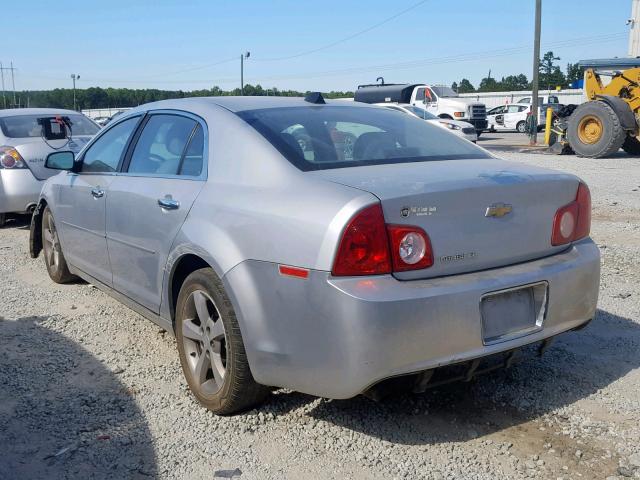 1G1ZC5EU5CF161025 - 2012 CHEVROLET MALIBU 1LT 银色 照片 3