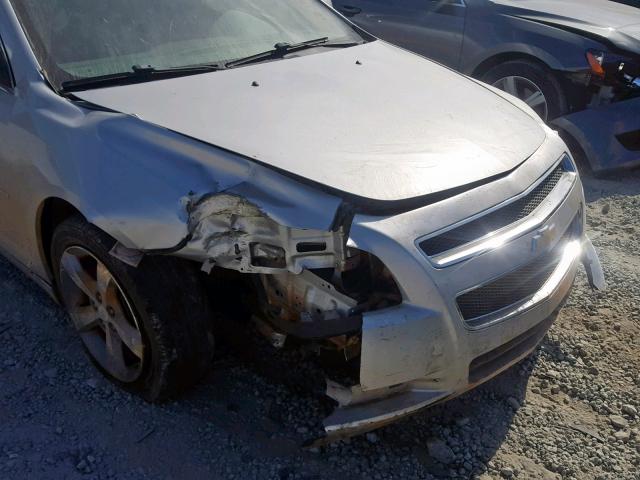 1G1ZC5EU5CF161025 - 2012 CHEVROLET MALIBU 1LT 银色 照片 9