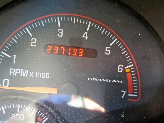 1G2NF52T11M648728 - 2001 PONTIAC GRAND AM S RED photo 8