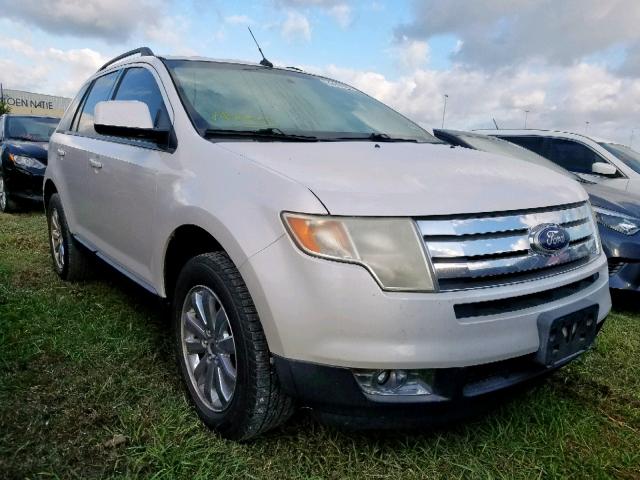 2FMDK3JC5ABB74079 - 2010 FORD EDGE SEL WHITE photo 1