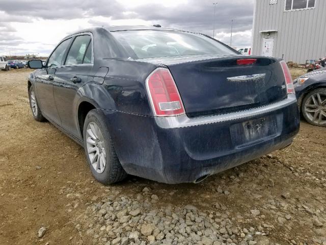 2C3CCAAG0DH503992 - 2013 CHRYSLER 300 BLACK photo 3