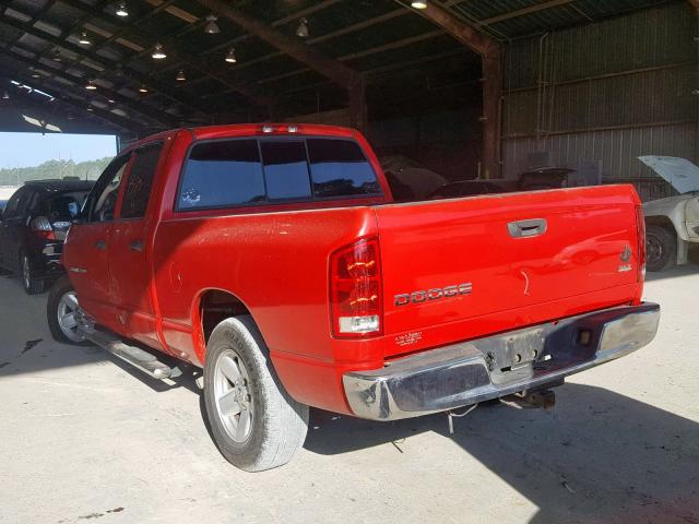 1D7HA18N13J536224 - 2003 DODGE RAM 1500 S RED photo 3