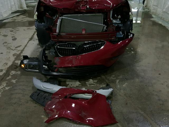 KL4CJASB9HB065227 - 2017 BUICK ENCORE PRE RED photo 9