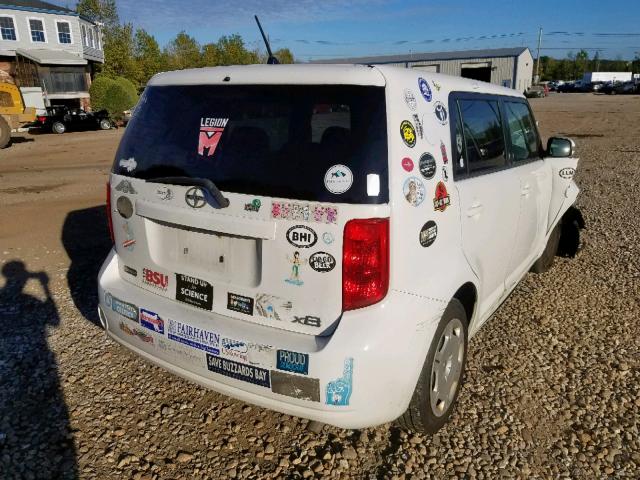 JTLKE50E891075270 - 2009 TOYOTA SCION XB Ақ фото 4