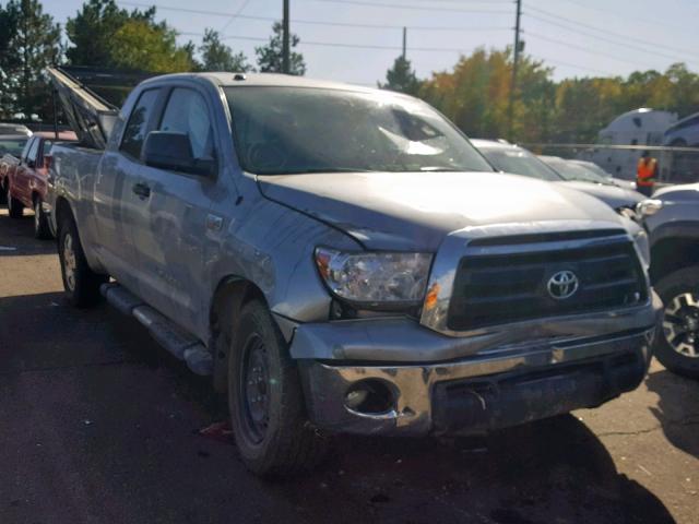 5TFUW5F12BX180475 - 2011 TOYOTA TUNDRA DOU GRAY photo 1