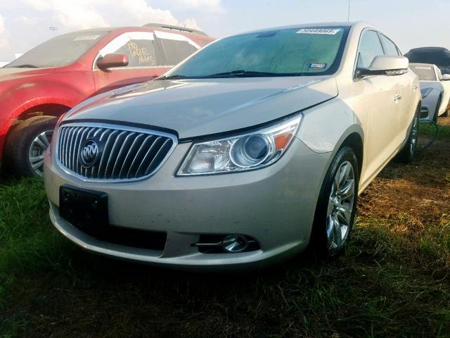 1G4GH5E3XDF281231 - 2013 BUICK LACROSSE P BEIGE photo 2