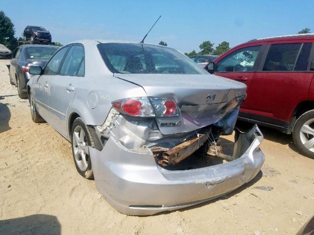 1YVHP80D665M56574 - 2006 MAZDA 6 S SILVER photo 3