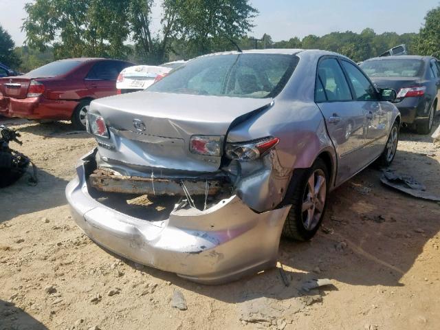 1YVHP80D665M56574 - 2006 MAZDA 6 S SILVER photo 4