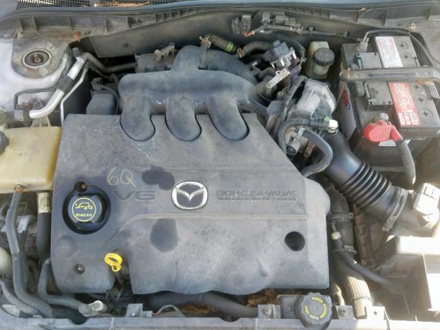 1YVHP80D665M56574 - 2006 MAZDA 6 S SILVER photo 7