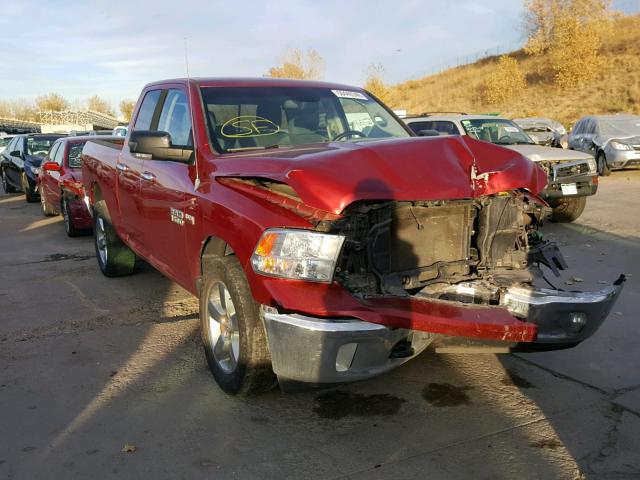 1C6RR7GTXDS551320 - 2013 DODGE 1500 MAROON photo 1