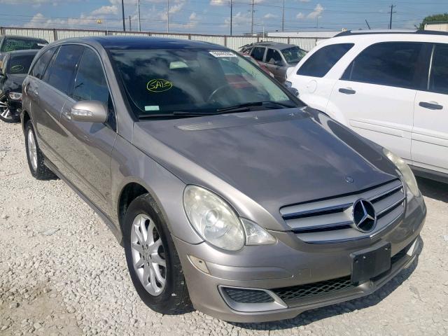 4JGCB65E76A016984 - 2006 MERCEDES-BENZ R 350 SILVER photo 1