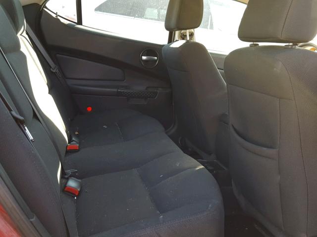 2G2WP552681130656 - 2008 PONTIAC GRAND PRIX RED photo 6