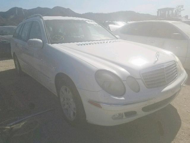 WDBUH65J45A617903 - 2005 MERCEDES-BENZ E 320 WHITE photo 1