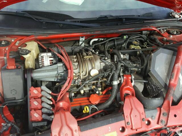1G2WR5219YF234993 - 2000 PONTIAC GRAND PRIX RED photo 7