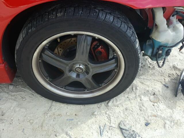 1G2WR5219YF234993 - 2000 PONTIAC GRAND PRIX RED photo 9