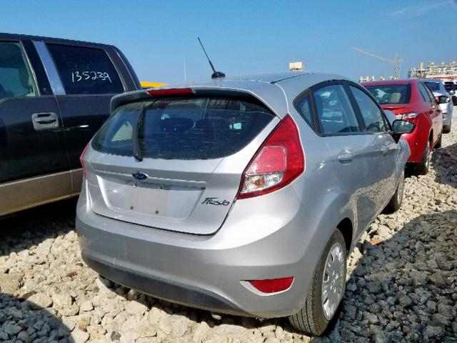 3FADP4TJ8GM169608 - 2016 FORD FIESTA S SILVER photo 4