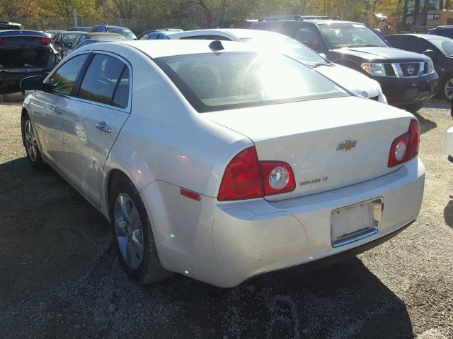 1G1ZD5E06CF319138 - 2012 CHEVROLET MALIBU 2LT WHITE photo 3